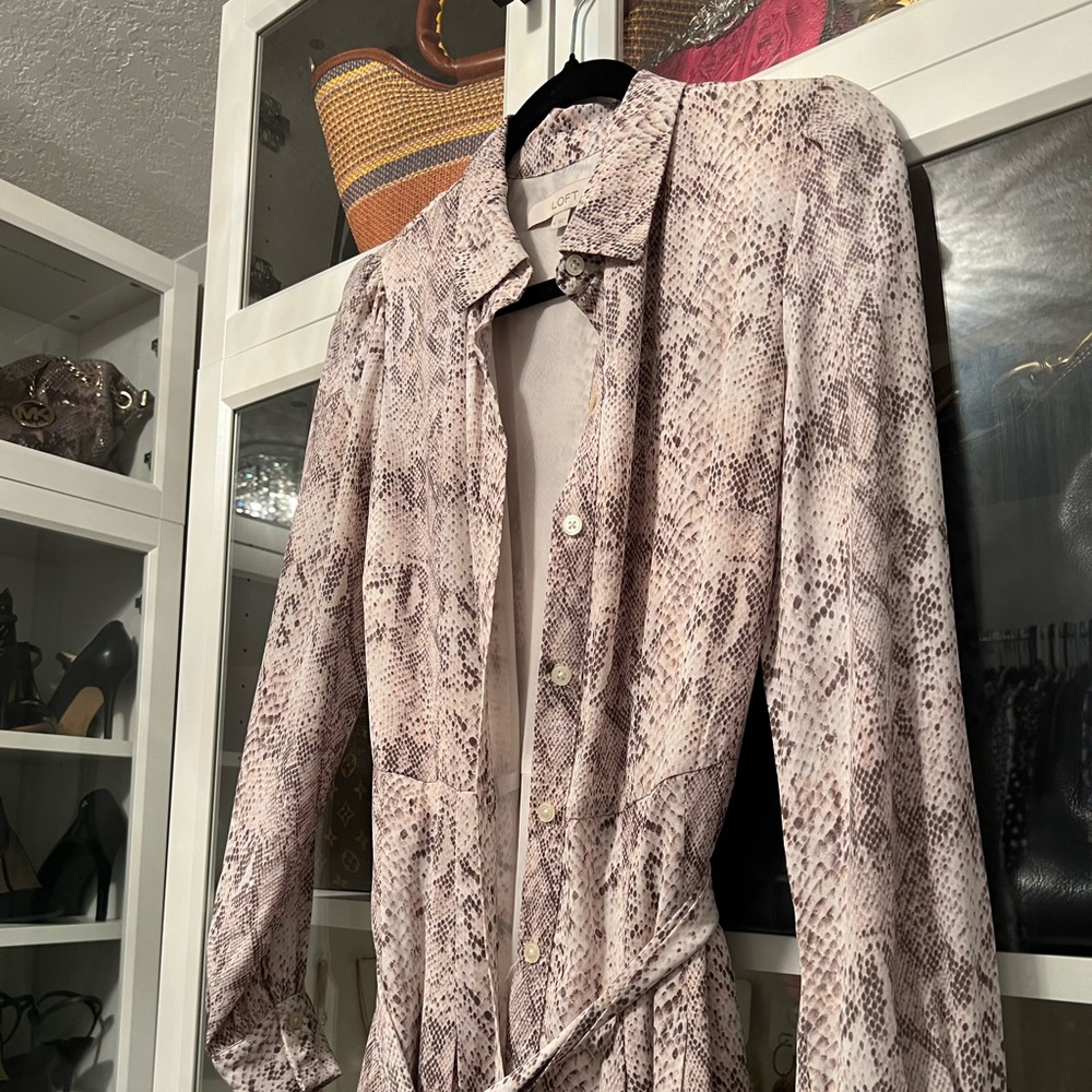 Loft shirt dress